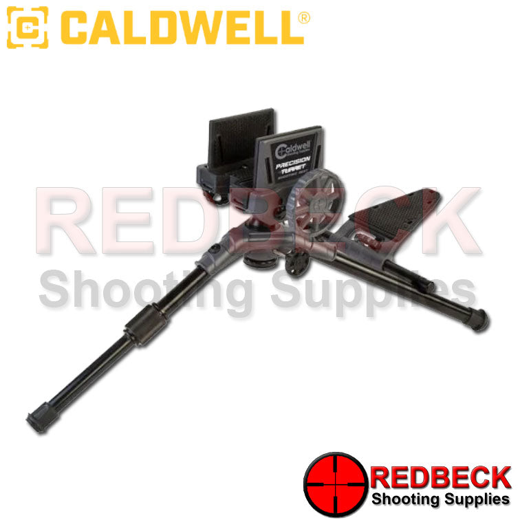 Caldwell Precision Turret Shooting Rest Front View Showing The Adjustment Wheel. 