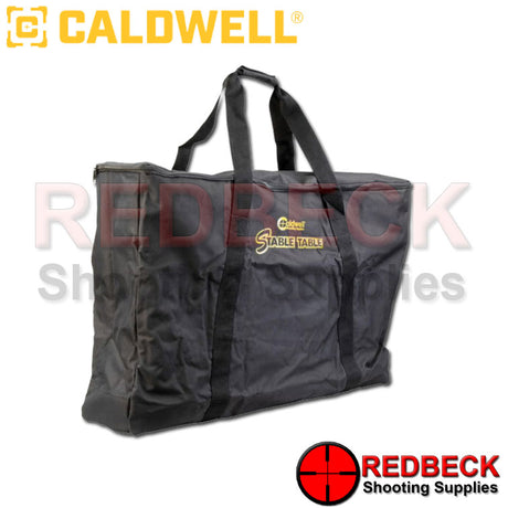 Caldwell The Stable Table Carry Bag Front View Showing The Overall Look Of The Bag.