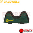 Caldwell Universal Front Rest Bag Medium Varmint Filled Front View Showing The Caldwell Logo.