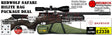 Daystate Red Wolf Safari Hi Lite Bag Package Deal features a huggett belita, Hawke 3-12x50, Buffalo river gunbag, targets, pellets and match mounts