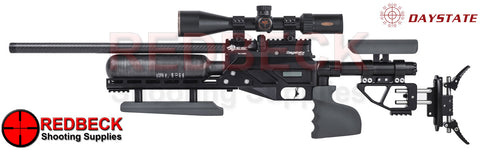 Daystate Red Wolf GP Target Airgun with PRS fully adjustable target stock. Left Hand Side View.