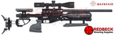 Daystate Red Wolf GP Target Air rifle with fully adjustable PRS target stock. Right Hand Side View.