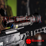 DNT OPTICS ZULUS V2 HD 3-12X WITH LRF LIFESTYLE VIEW Showing The Zulus Attached To A Rifle. 