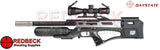 Daystate Alpha Wolf Carbon Air Rifle Left Hand View Showing the digital display and the magazine location 