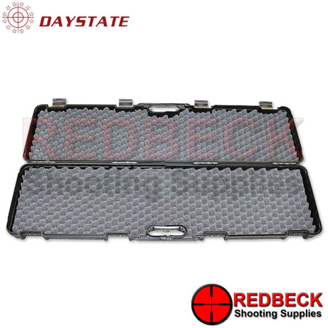 Daystate Hard case Opened View Showing The Egg Foamed Lined Interior.  