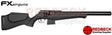 FX DRS MKII CLASSIC SYNTHETIC 500mm Right Hand View showing the extended Plenum. 