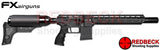 FX DRS MKII Tactical Takedown Aluminium Bottle 380mm Right Hand View Showing the picatinny rail and the side lever. 