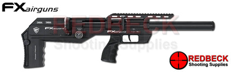 FX LEOPARD TUBE COMPACT AIR RIFLE SHOWN FROM THE RIGHT HAND SIDE