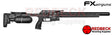 FX Panthera MKII 500mm Right Side View Showing the Side Lever and the Picatinny Rail. 