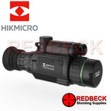 HIK MICRO CHEETAH NIGHT VISION AND DAY SCOPE WITH LRF LASER RANGE FINDER C32F-L. Shown from right hand side with charging port.