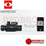 HIK MICRO CHEETAH NIGHT VISION AND DAY SCOPE WITH LRF LASER RANGE FINDER C32F-L. Shown connecting to your phone via wifi.