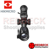 HIKMICRO A50PL Alpex Pro Digital Day and Night Vision Rifle Scope with LRF showing the laser range finder. 
