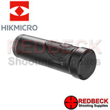 HIKMICRO A7E HIKCam Action Shot Angled Rear View Showing the rubber cover that protects the charging port. 