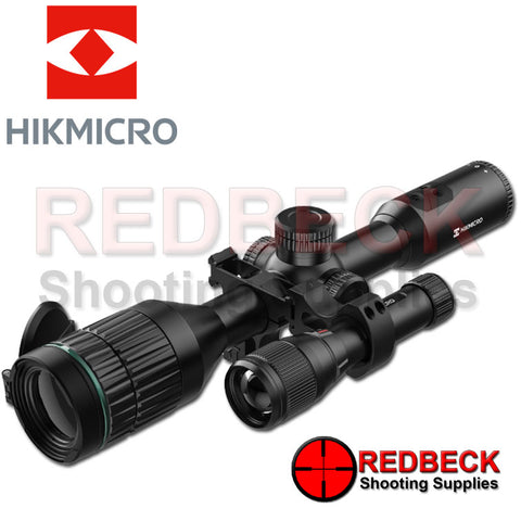 HIKMICRO ALPEX Day and Night Rifle Scope with 850nm IR Illuminator. 