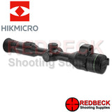 HIKMICRO Alpex A50EL 4K UHD Sensor LRF Digital Day & Night Rifle Scope Right Side Angled View
