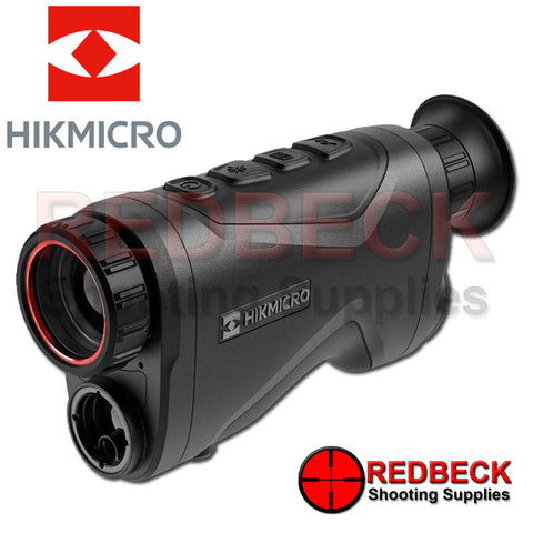 HIKMICRO Condor CH25L 25mm LRF 384x288 12um sub 20mK Thermal Monocular. SHOWING LEFT SIDE OF FRONT