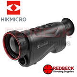 HIKMICRO Condor CQ50L Pro 50mm LRF 640x512 12µm SUB 20mK THERMAL HAND HELD MONOCULAR. SHOWING FULL GLASS LEFT SIDE.