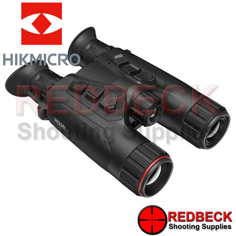 HIKMICRO Habrok Pro 35mm 640x512 20mk Multi-Spectrum Thermal Imaging / Digital Night Vision Binoculars with 1000m LRF Bottom Front Angled View