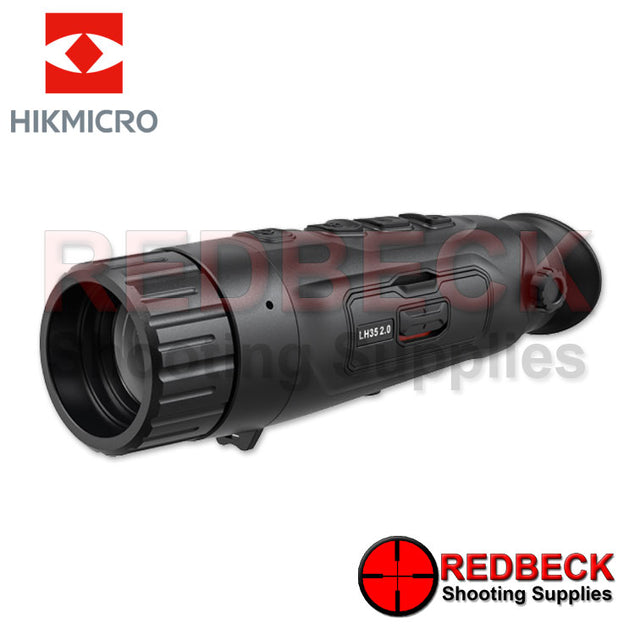 HIKMICRO Lynx PRO 35mm Angled Front View Showing The Battery Compartment Cover 
