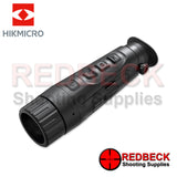 HIKMICRO Lynx PRO 35mm Top View Showing The Power Button And The Menu Buttons. 