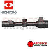 HIKMICRO Stellar 3.0 SH35L Rifle And Air Rifle Scope Side View Showing An Overall View of The Thermal Scope And The Focus Wheel.  