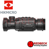 HIKMICRO Thunder 2.0 Pro TQ50C Thermal Clip on Rifle Scope Side View Showing The Rubber Cover That Goes Over USB Port. 