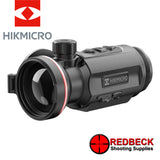 HIKMICRO Thunder 3.0 TQ50C Thermal Front Clip-On shown from the front right hand side.
