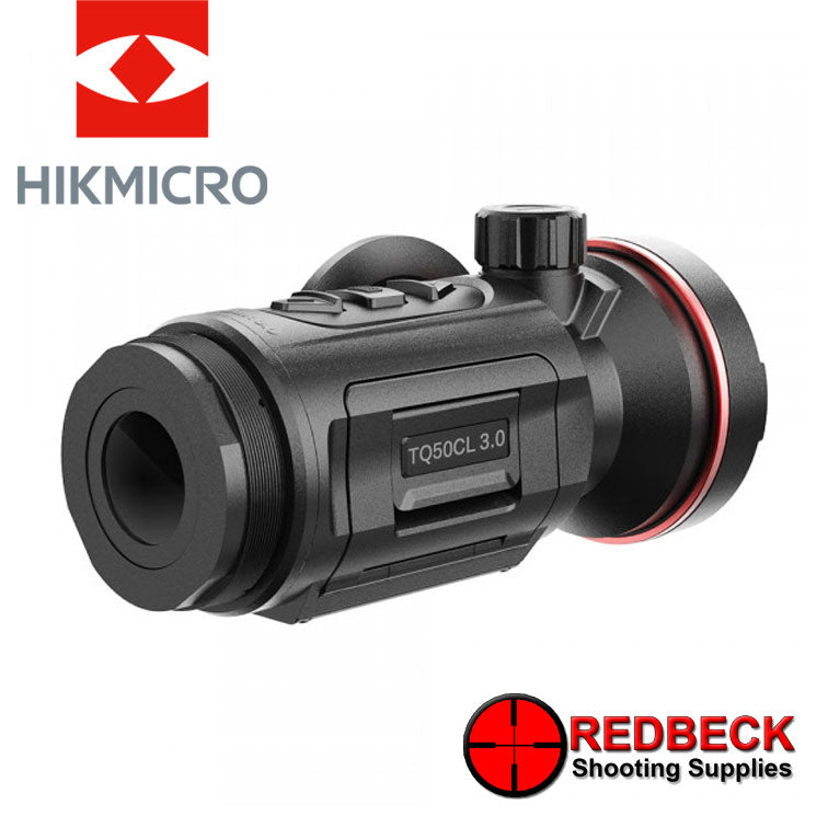 HIKMICRO Thunder 3.0 TQ50CL Thermal Front Clip-On with LRF VIEW FROM FRONT RIGHT