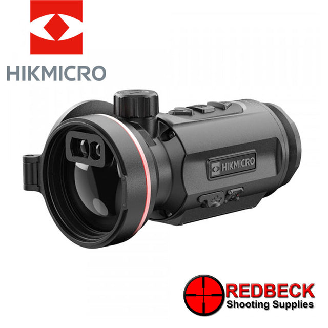HIKMICRO Thunder 3.0 TQ50CL Thermal Front Clip-On with LRF VIEW FROM FRONT RIGHT