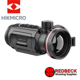 HIKMICRO Thunder 3.0 TQ50C Thermal Front Clip-On shown from the front left hand side.