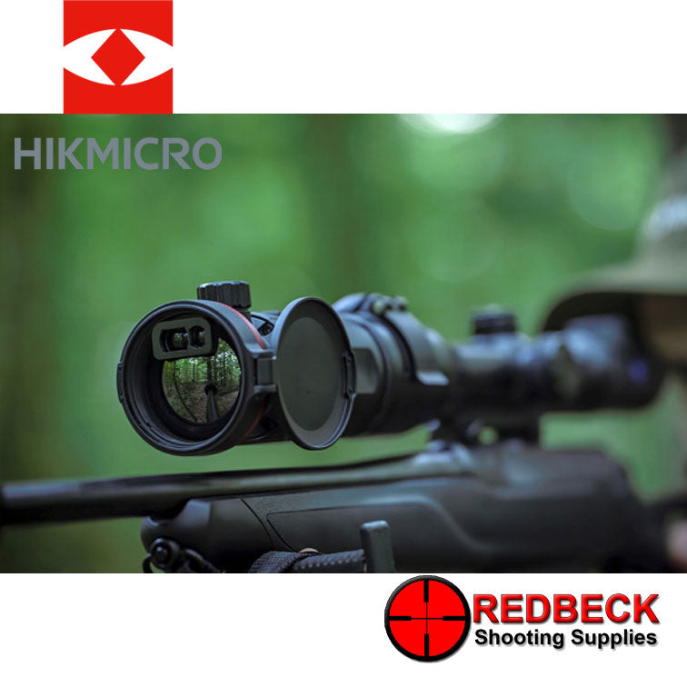 HIKMICRO Thunder 3.0 TQ50CL Thermal Front Clip-On with LRF VIEW IN USE