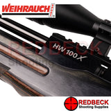 Weihrauch HW100X Laminate Adjustable VIEW OF ACTION