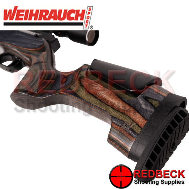 Weihrauch HW100X Laminate Adjustable CHEEKPIECE VIEW