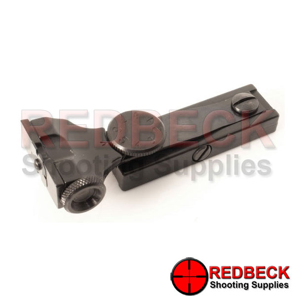 Weihrauch Rearsight Assembly Including Sledge     This spare fits the following models:  HW57  HW77