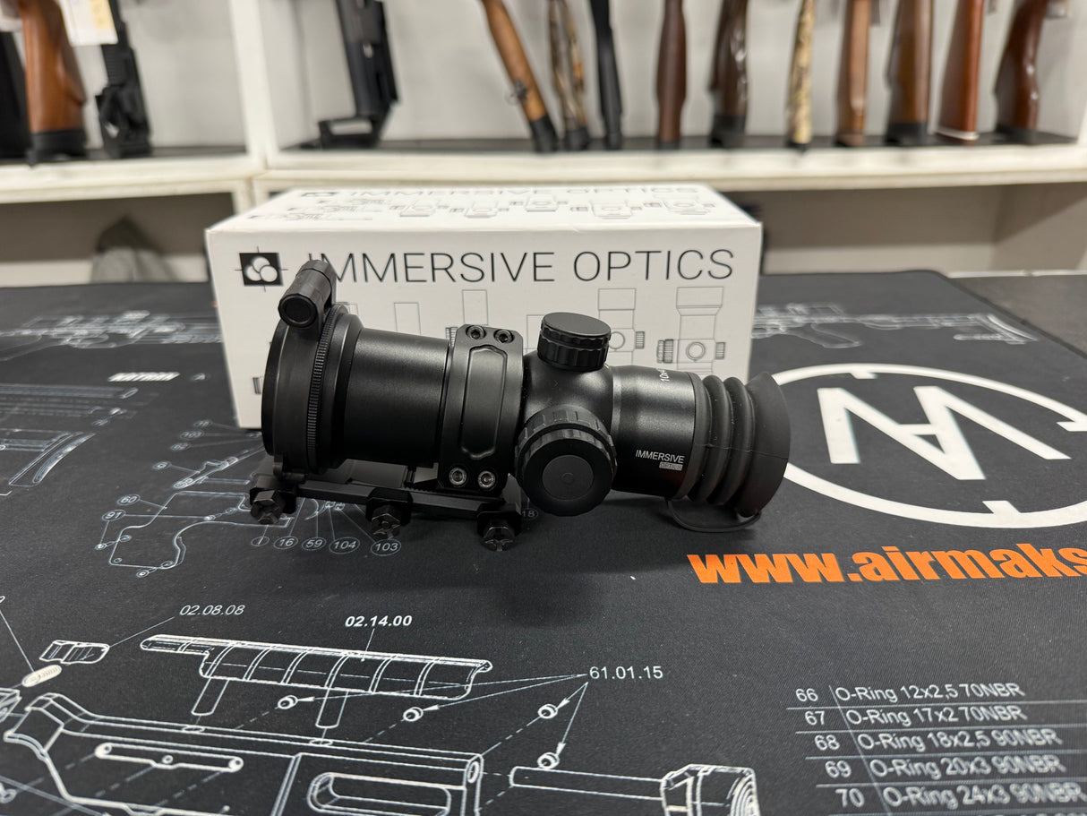 Second Hand Immersive Optics 10x40 Mil Dot Extended
