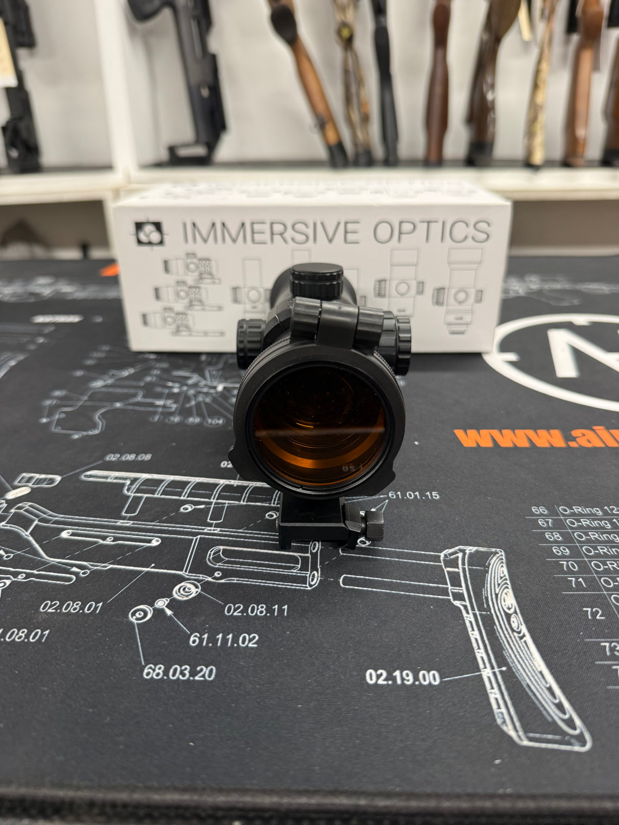 Second Hand Immersive Optics 10x40 Mil Dot Extended