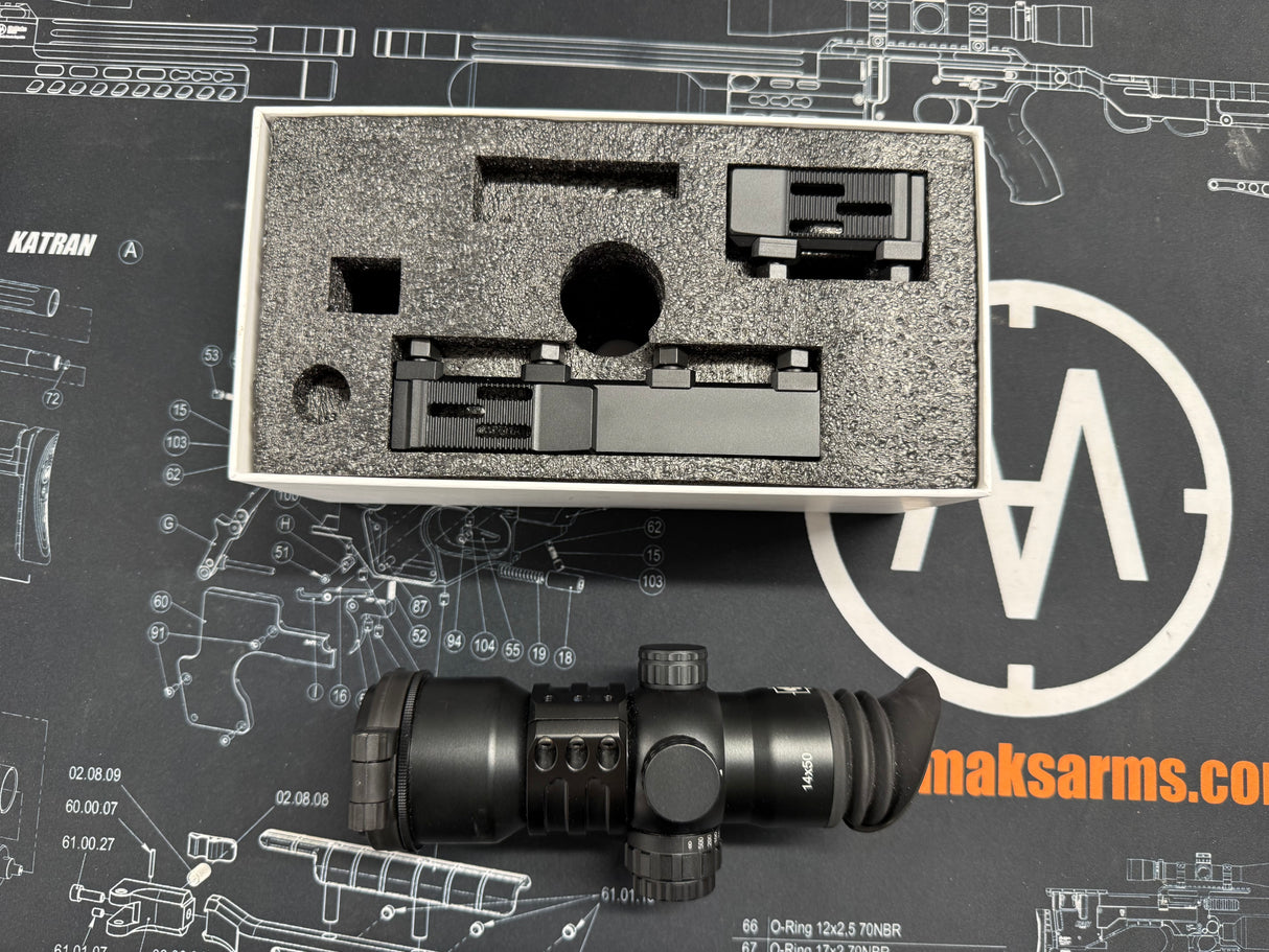 Second Hand Immersive Optics 14x50 MDE