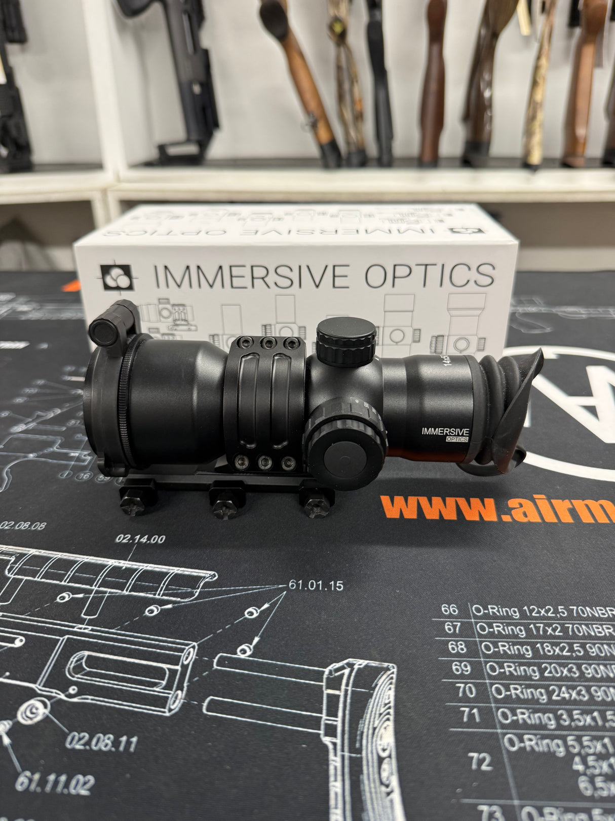 Second Hand Immersive Optics 14x50 MDE