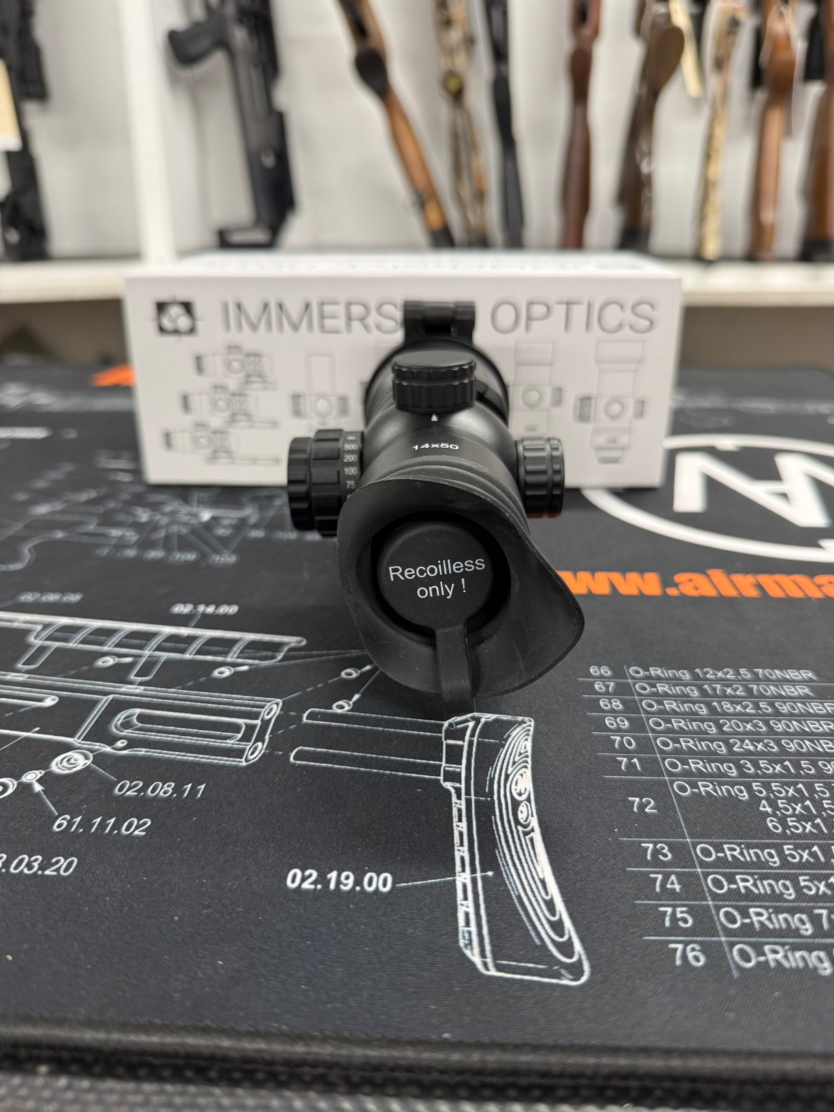 Second Hand Immersive Optics 14x50 MDE