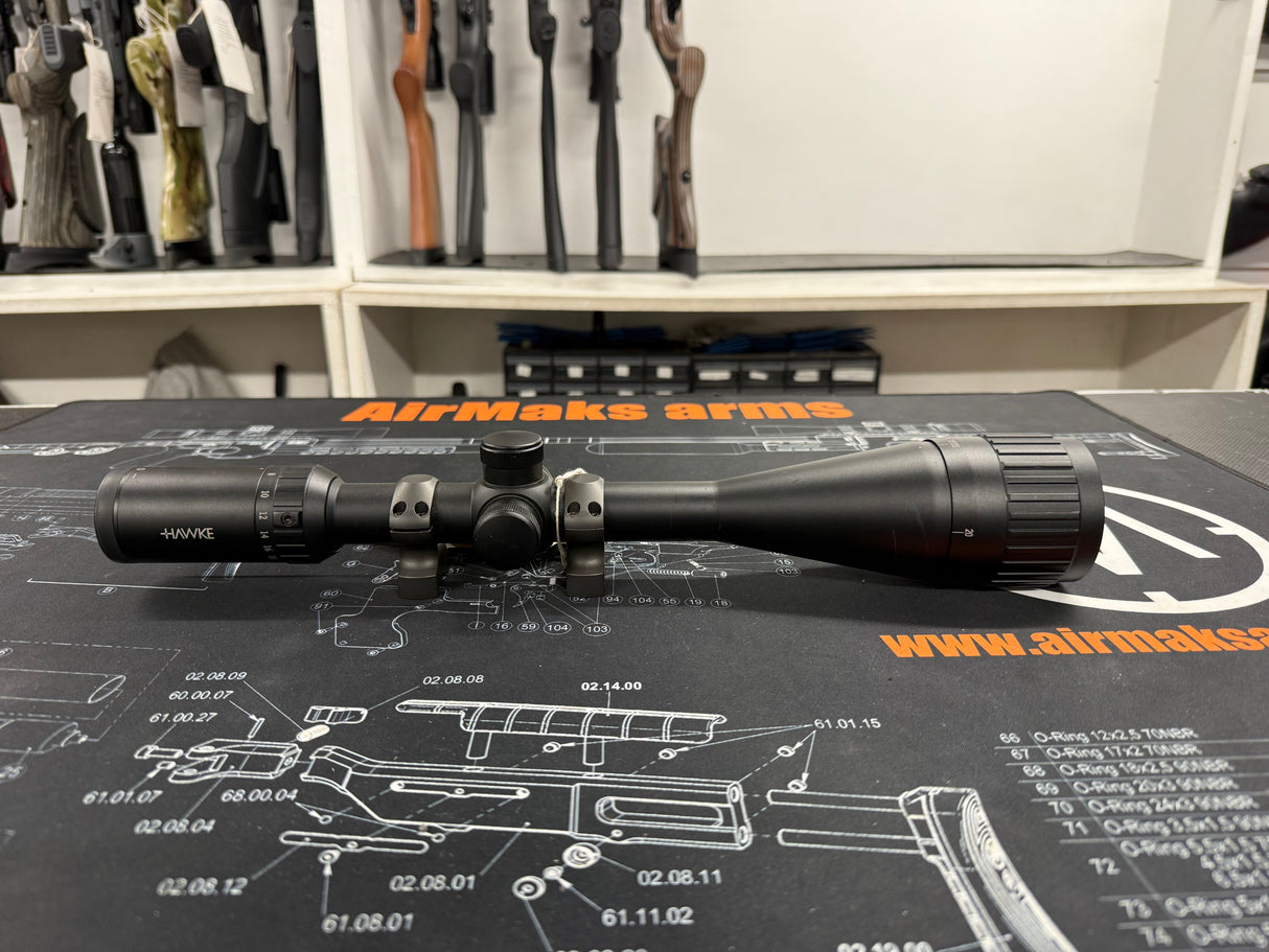 Second Hand Hawke Fast Mount 6-24x50 AO IR
