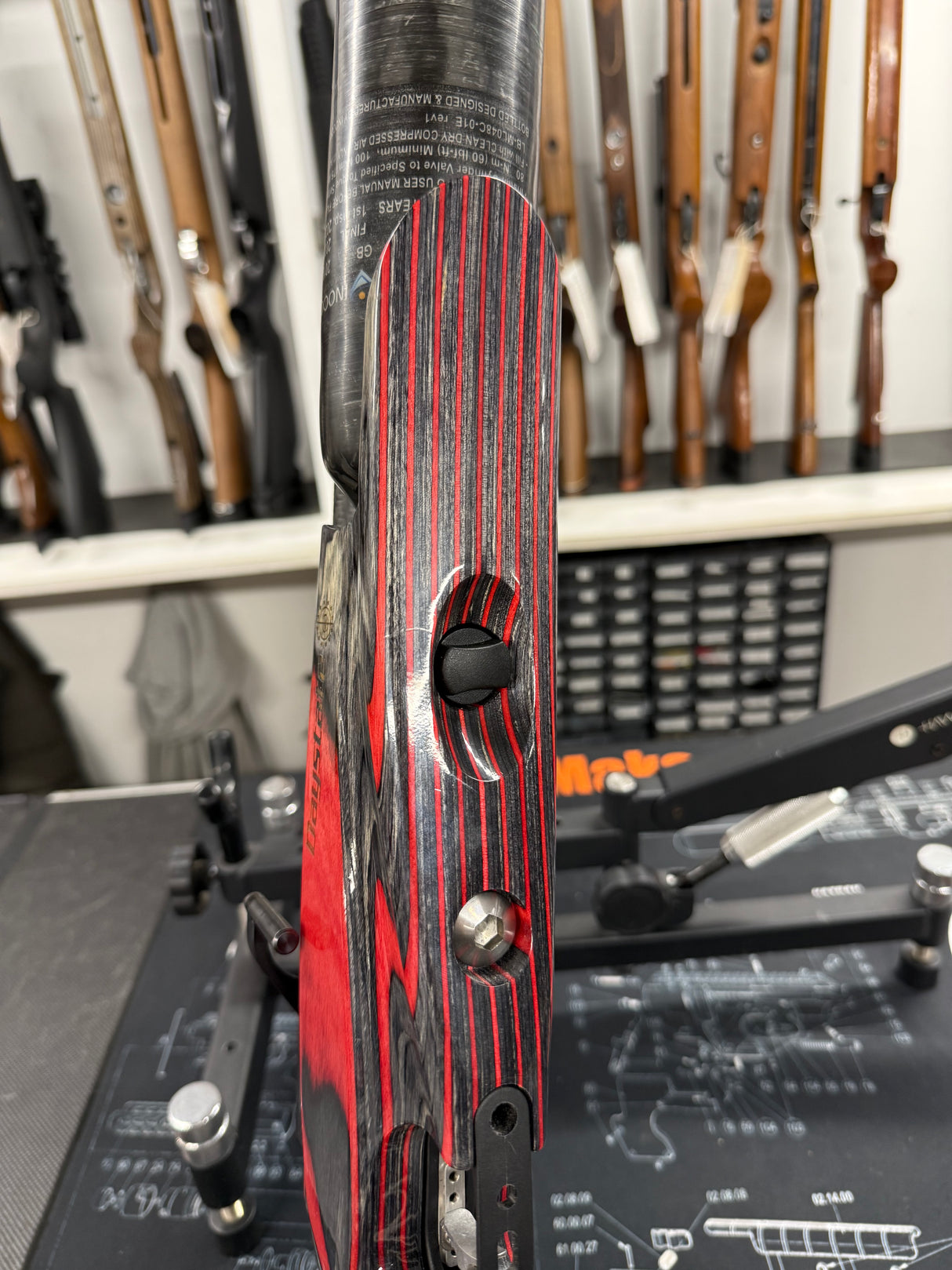 Second Hand Daystate Redwolf Red Laminate .177