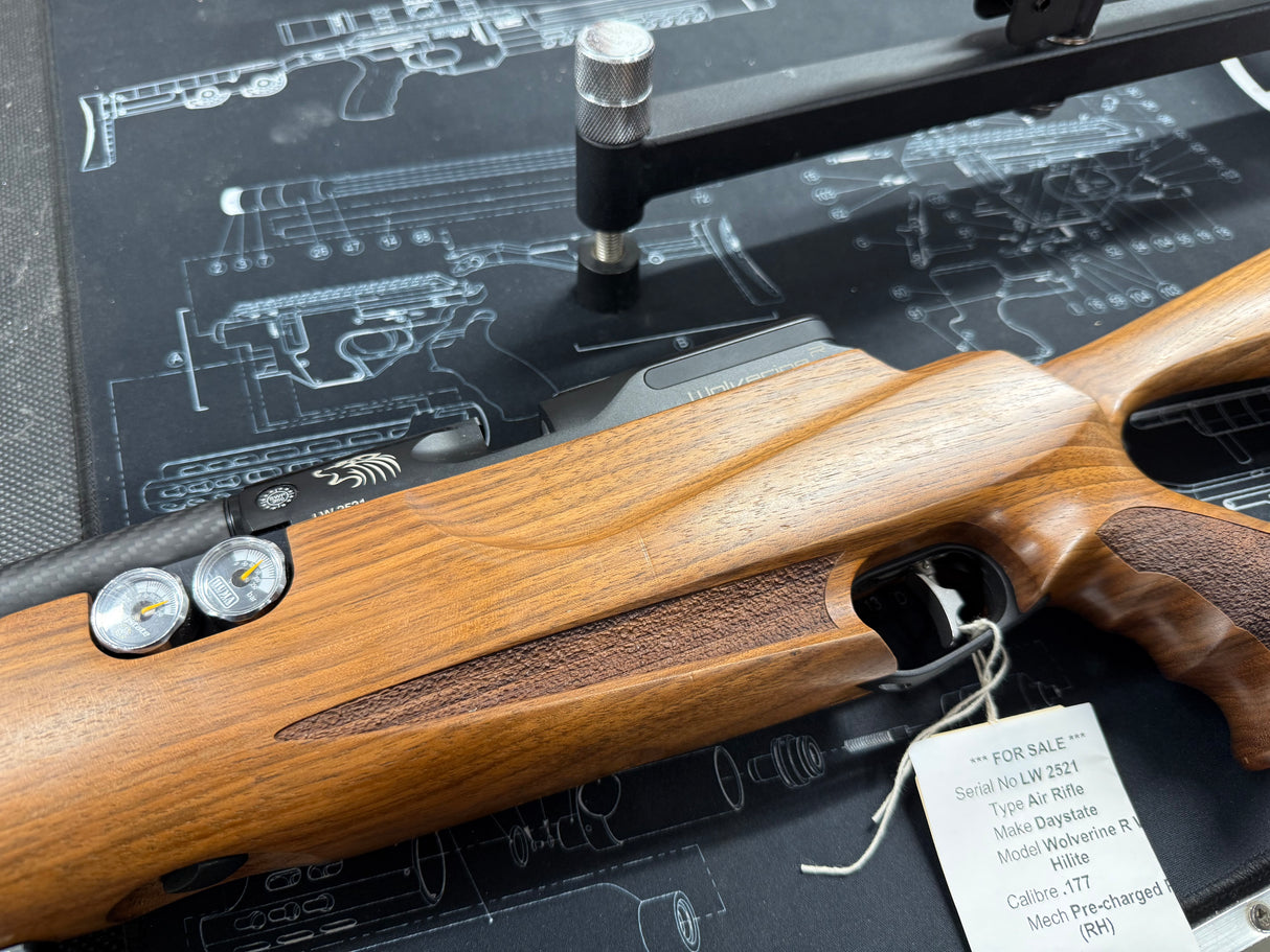 Second Hand Daystate Wolverine R Walnut Hi-Lite .177