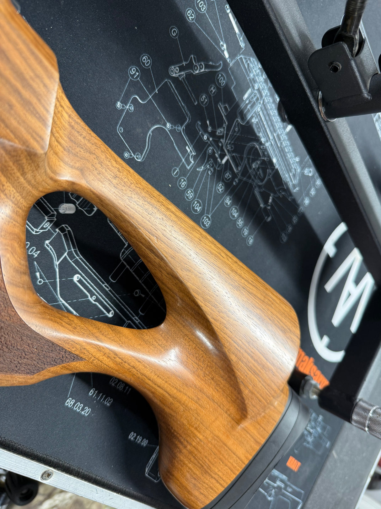 Second Hand Daystate Wolverine R Walnut Hi-Lite .177