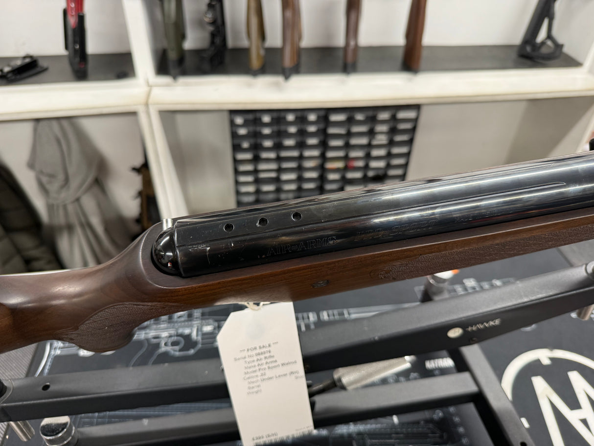Second hand Air Arms Pro Sport Walnut .22