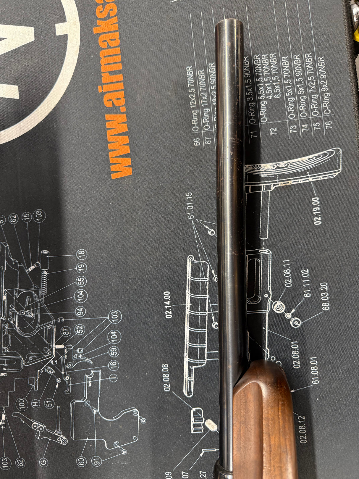 Second hand Air Arms Pro Sport Walnut .22