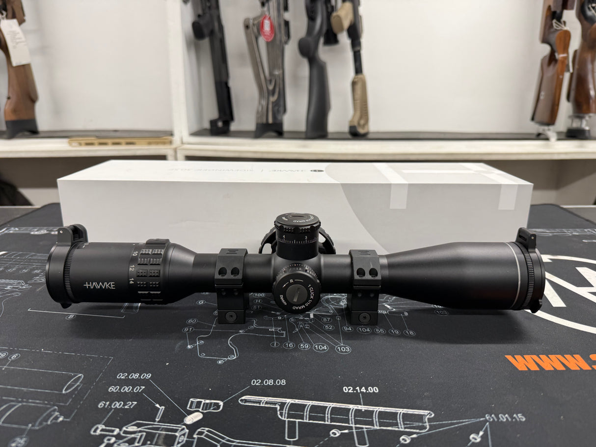 Second hand Hawke Sidewinder 4.5-14x44