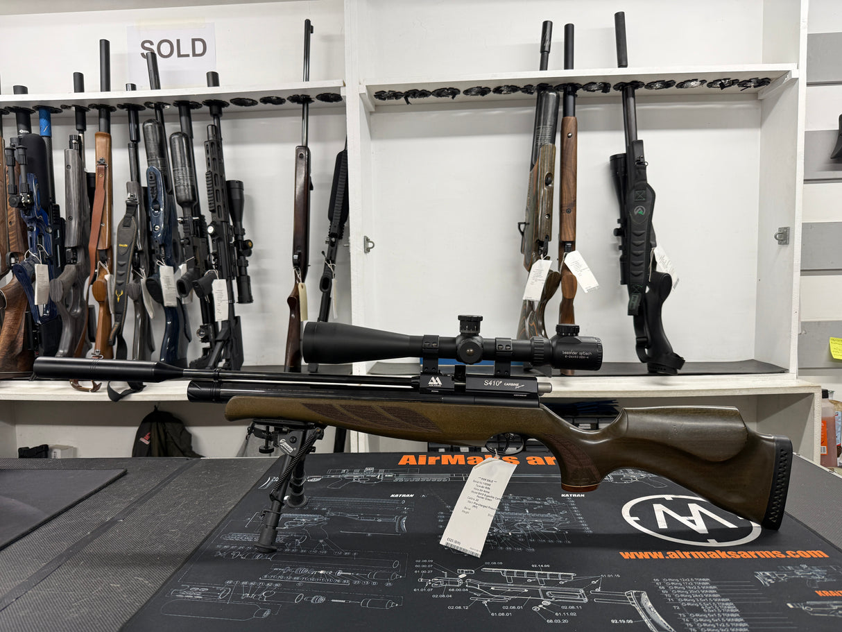 Second Hand Air Arms S410 Superlight Green .22