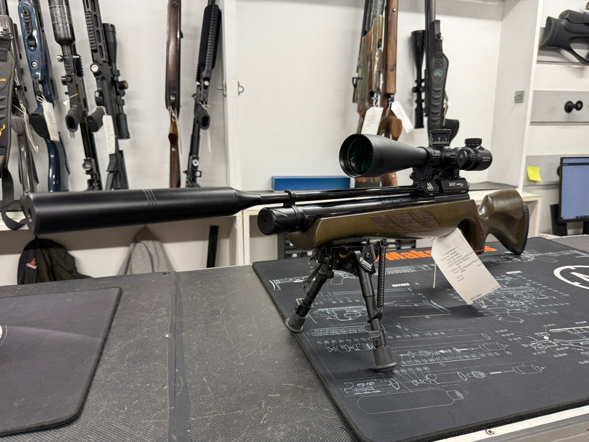 Second Hand Air Arms S410 Superlight Green .22