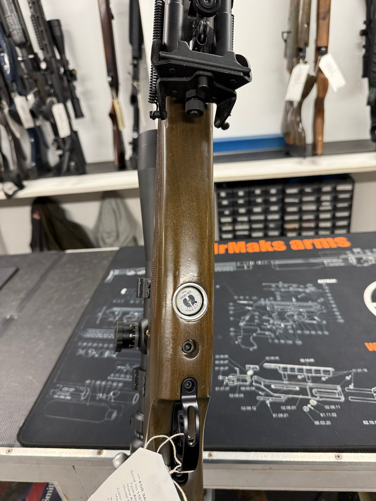 Second Hand Air Arms S410 Superlight Green .22