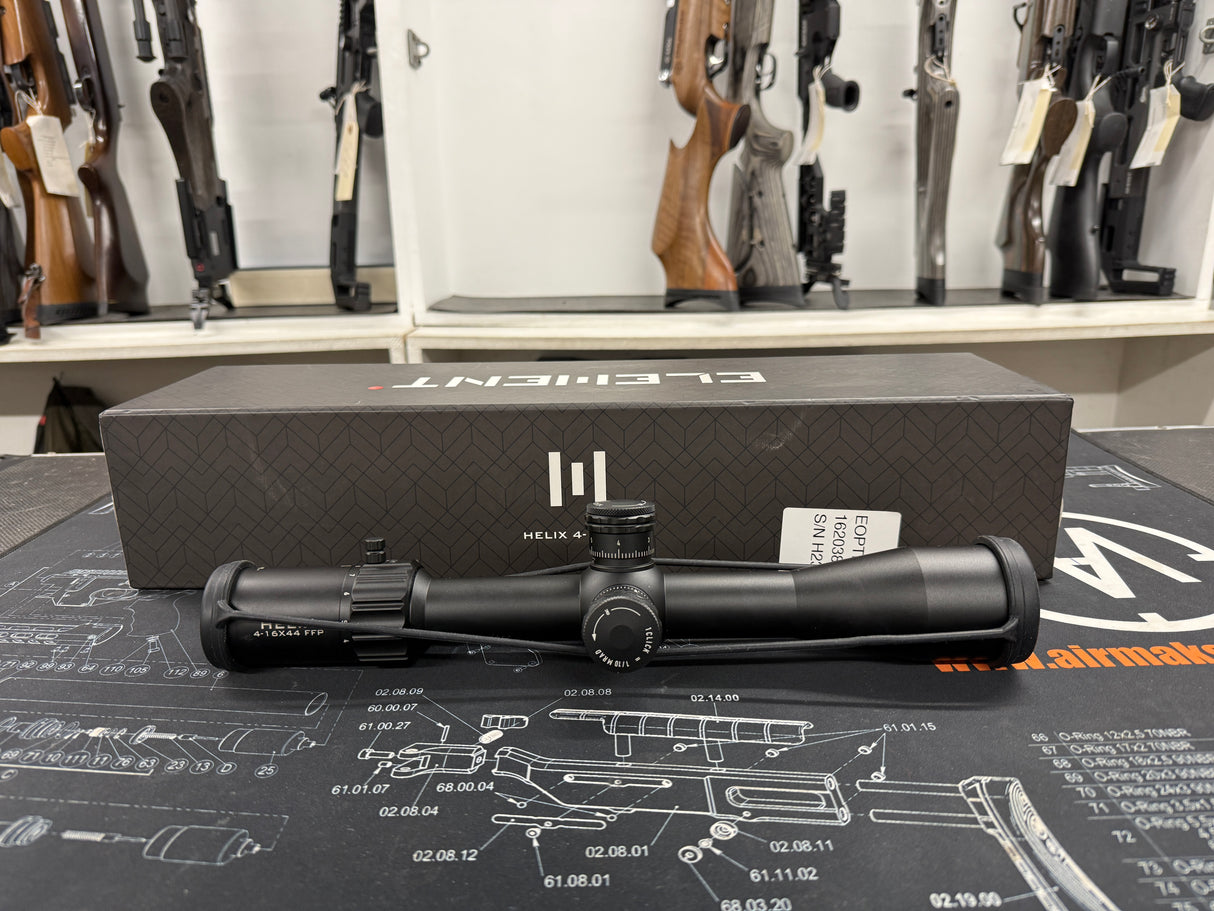 Second Hand Element Optics Helix 4-16x44 FFP APR 1C MRAD